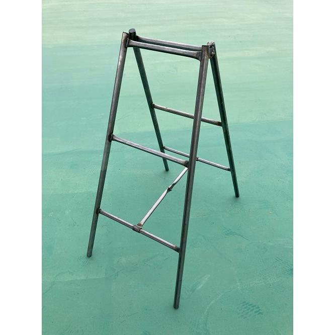 パイプ脚立 無塗装 4尺 棚板をつかって植木を置いたり、テーブルとし