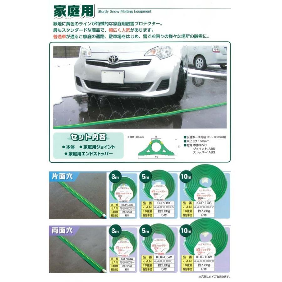 (受け渡し者決定済)融雪ホース 長さ５種類 両穴タイプ カクイチ 強靱 消雪ホース 融雪ホース 5m 両穴 灌水ホース 潅水ホース