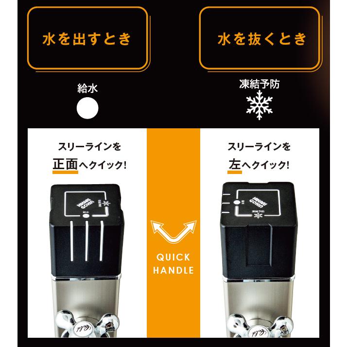 PAIII 接続20mm吐水口径13mm 1.5m スタイリッシュなデザイン PAIII 接続20mm吐水口径13mm 1.5m スタイリッシュなデザイン