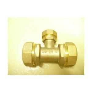水道ポリエチレン管用継手 異型チーズ (Ｔ) 30X20 埋設水道ポリパイプ用継手
