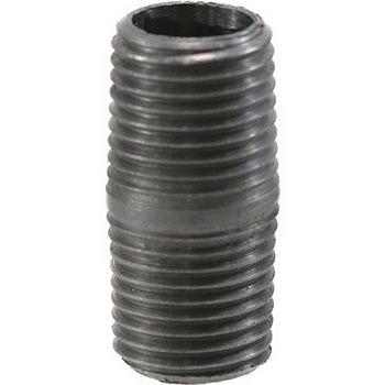 黒継手 ニップル 15A(1/2B) 配管DIYでインダストリアルデザインを