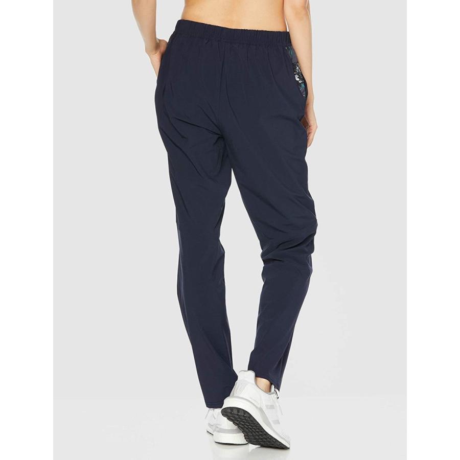 在庫処分大特価 デサント ウィンドブレーカーパンツ フラワーグラフィック ロングパンツ レディース ネイビー 日本 M 日本サイズm相当 Roadmapforth Org