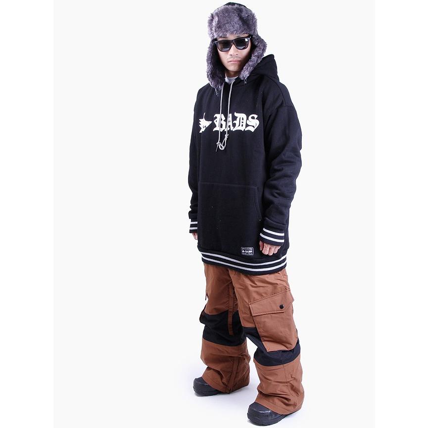 ダボ感 ビッグサイズ BADS バダス BASIC RIB HOOD Black ブラック ベーシック リブ コヨーテ フーディー XL 2XL 3XL メンズ 大きい パーカー バッズ バッダス |  | 01