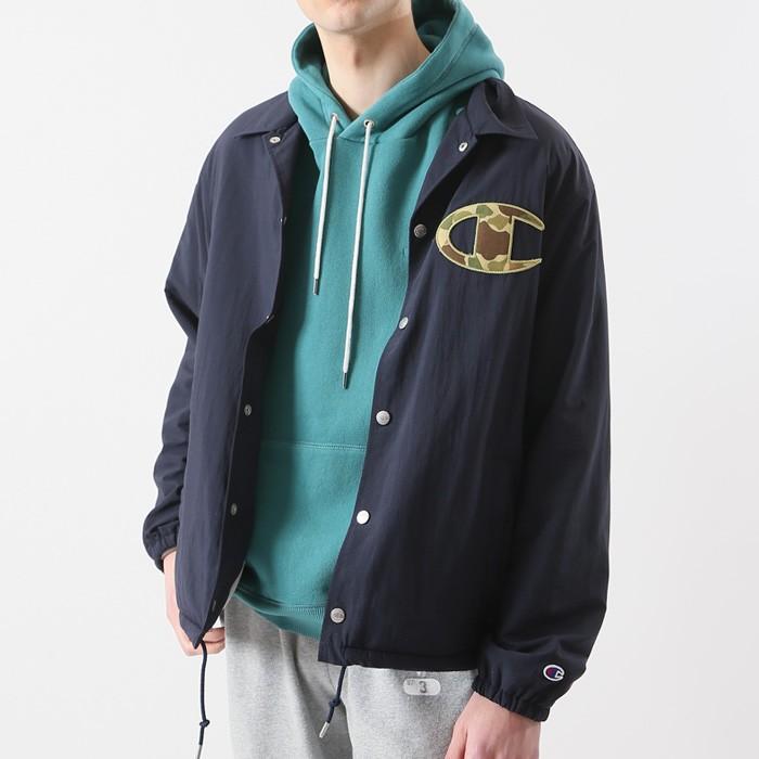 Champion（チャンピオン） 正規品 コーチジャケット 長袖 キャンパス