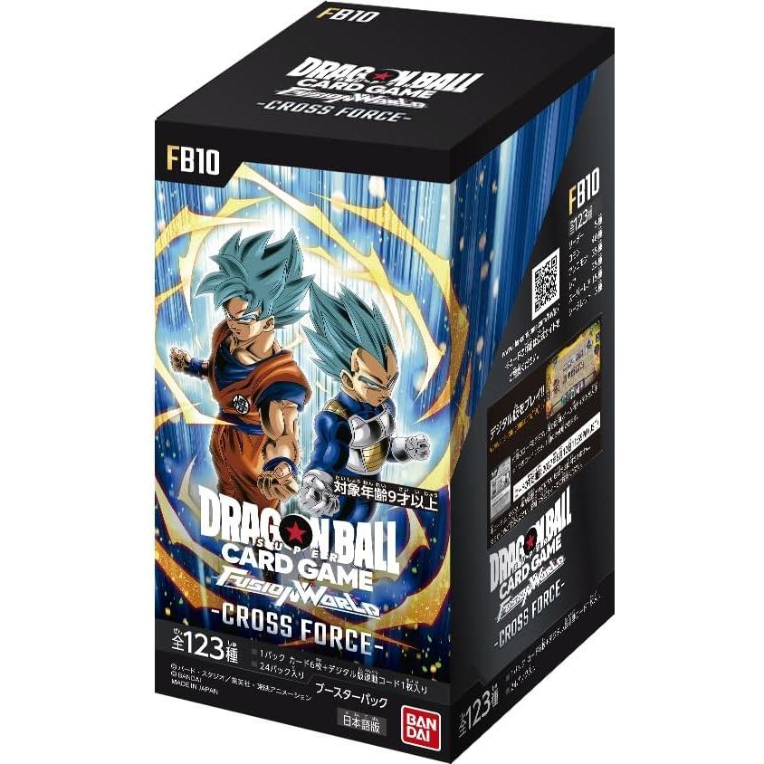 【テープ付き】CROSS FORCE 1BOX ドラゴンボールスーパーカードゲーム フュージョンワールド 最安 即納