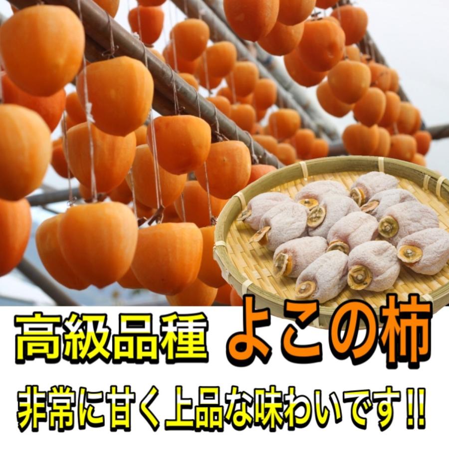 柿 かき よこの柿 (横野柿) 愛媛県 丹原産 干し柿 用 渋柿 約 5kg 枝