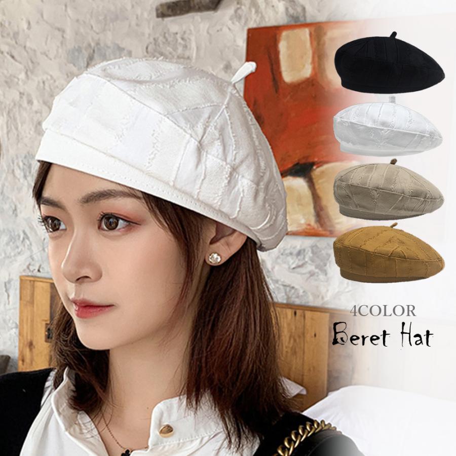 日本初の キャスケット 韓国 レトロ 帽子 大人気 黒 グレー サイズ調整可