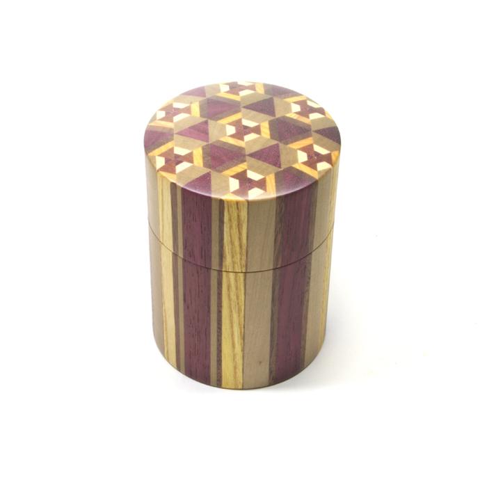 寄木 ムク茶筒 : 箱根寄木細工 - 通販 - Yahoo!ショッピング