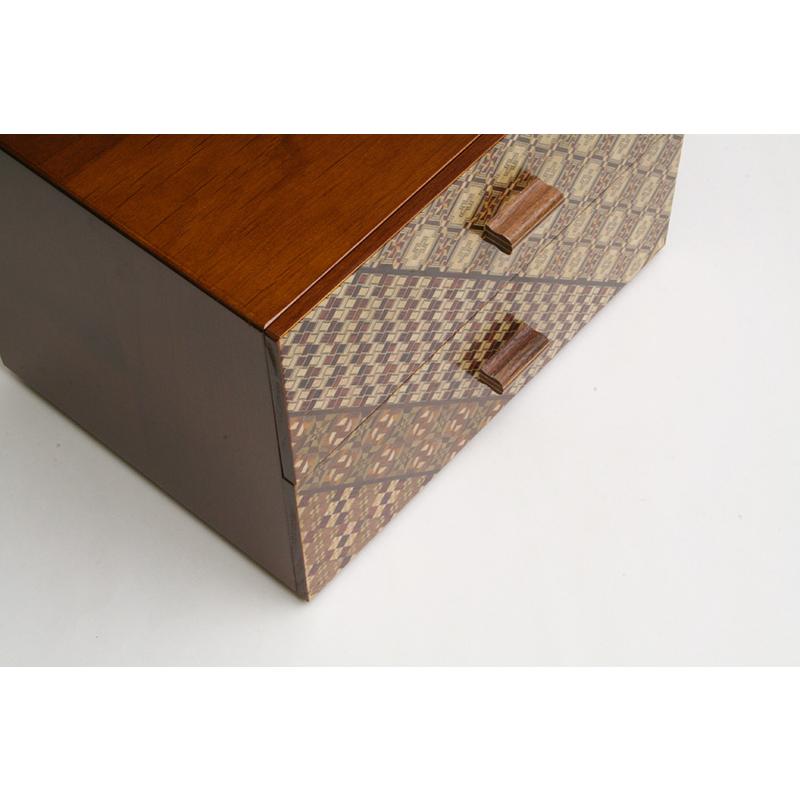 二つ引き箪笥 : 箱根寄木細工 - 通販 - Yahoo!ショッピング