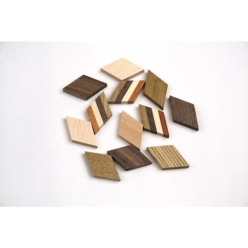 寄木細工 工作キット（4色）3個セット : 箱根寄木細工 - 通販