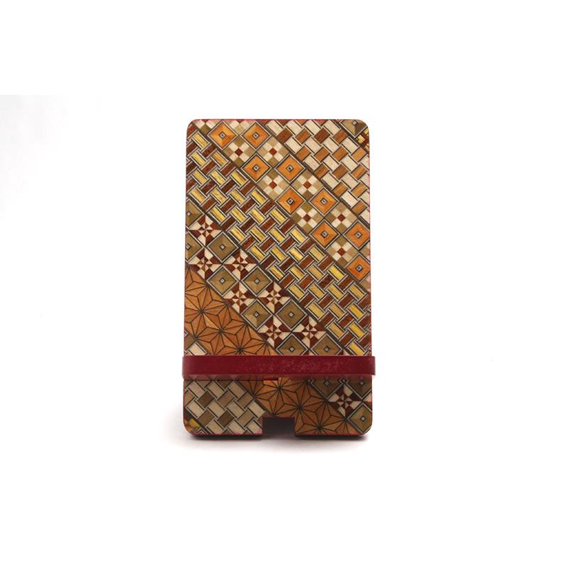 寄木細工スマホスタンド　赤 | ブランド登録なし | 04