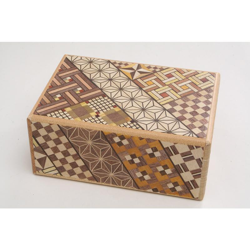 寄木細工 秘密箱（からくり箱）7回仕掛け : 箱根寄木細工 - 通販