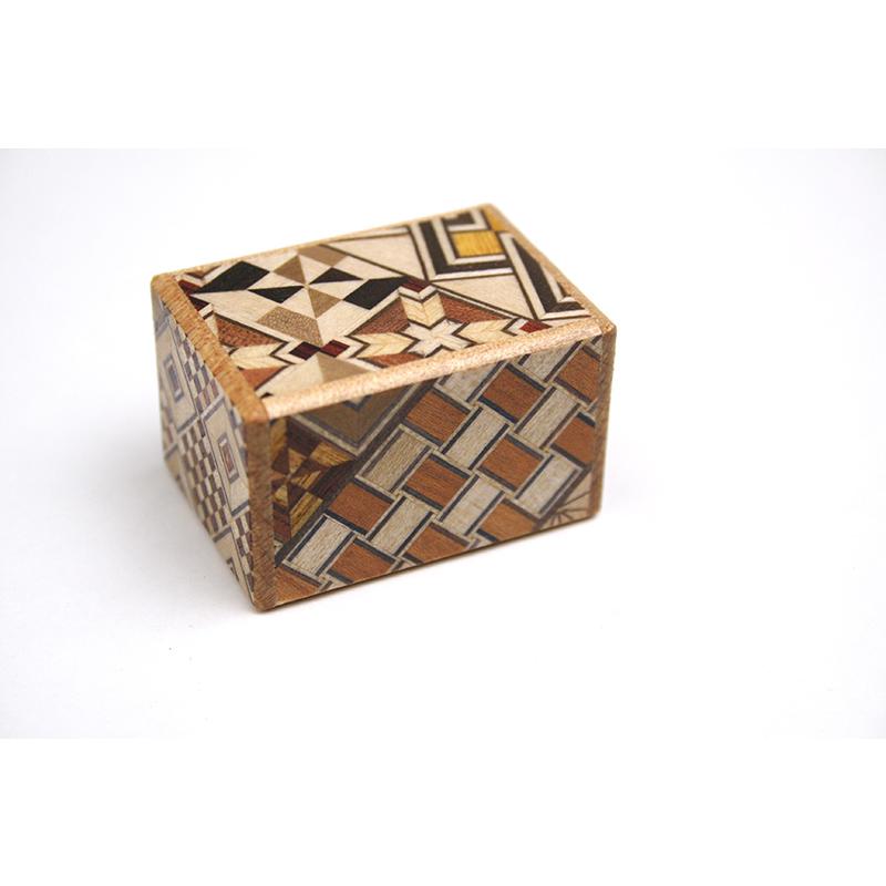 寄木細工 豆秘密箱 10回仕掛け 小寄木 : 箱根寄木細工 - 通販