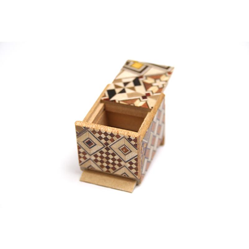 寄木細工 豆秘密箱 10回仕掛け 小寄木 : 箱根寄木細工 - 通販