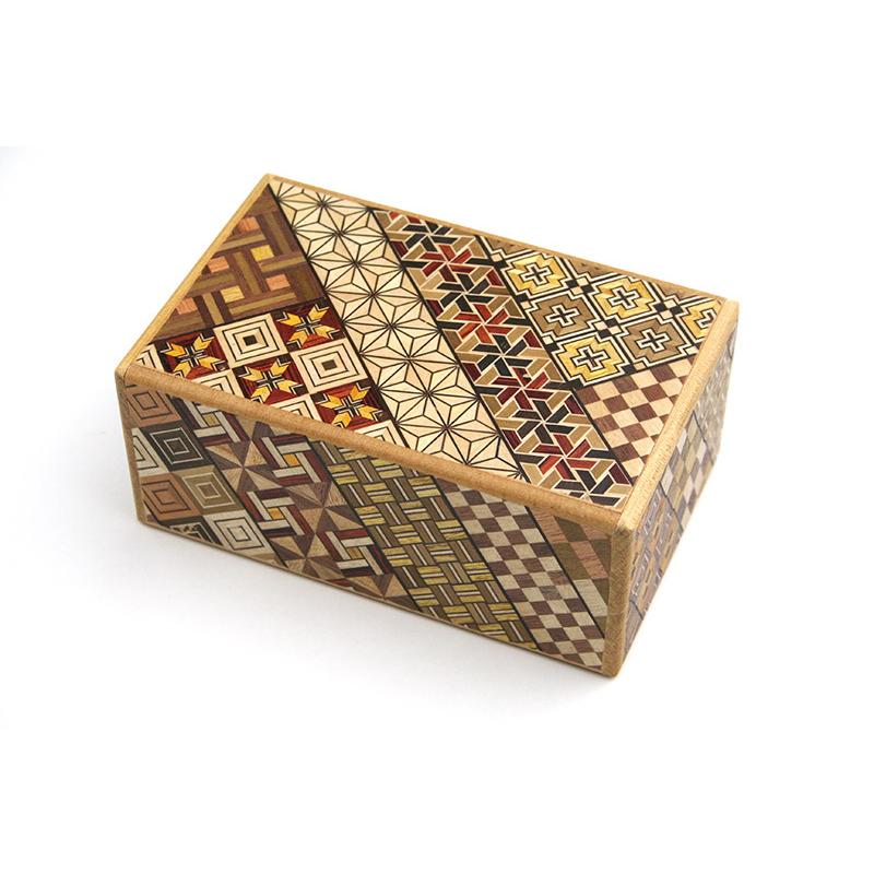 秘密箱10回仕掛け 5寸音入り : 箱根寄木細工 - 通販 - Yahoo