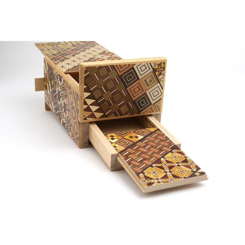 秘密箱10回仕掛け 5寸音入り : 箱根寄木細工 - 通販 - Yahoo