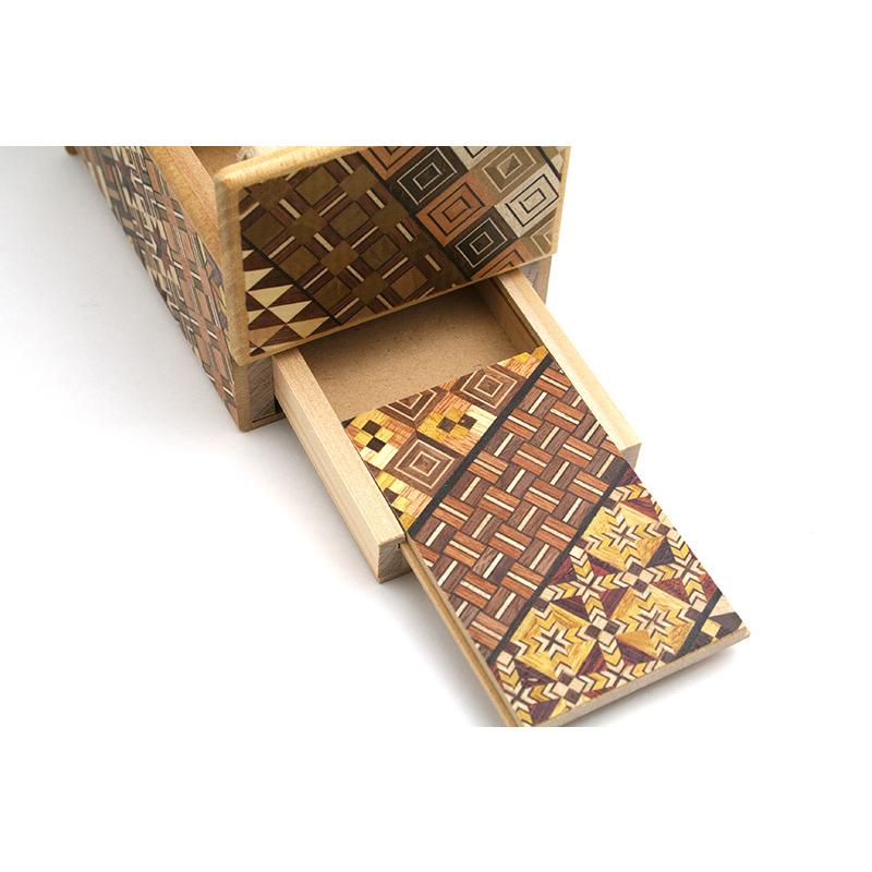 秘密箱10回仕掛け 5寸音入り : 箱根寄木細工 - 通販 - Yahoo