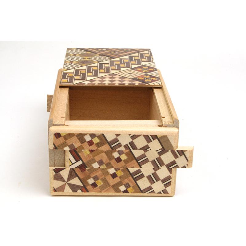 寄木細工 秘密箱（からくり箱）12回仕掛け : 箱根寄木細工 - 通販
