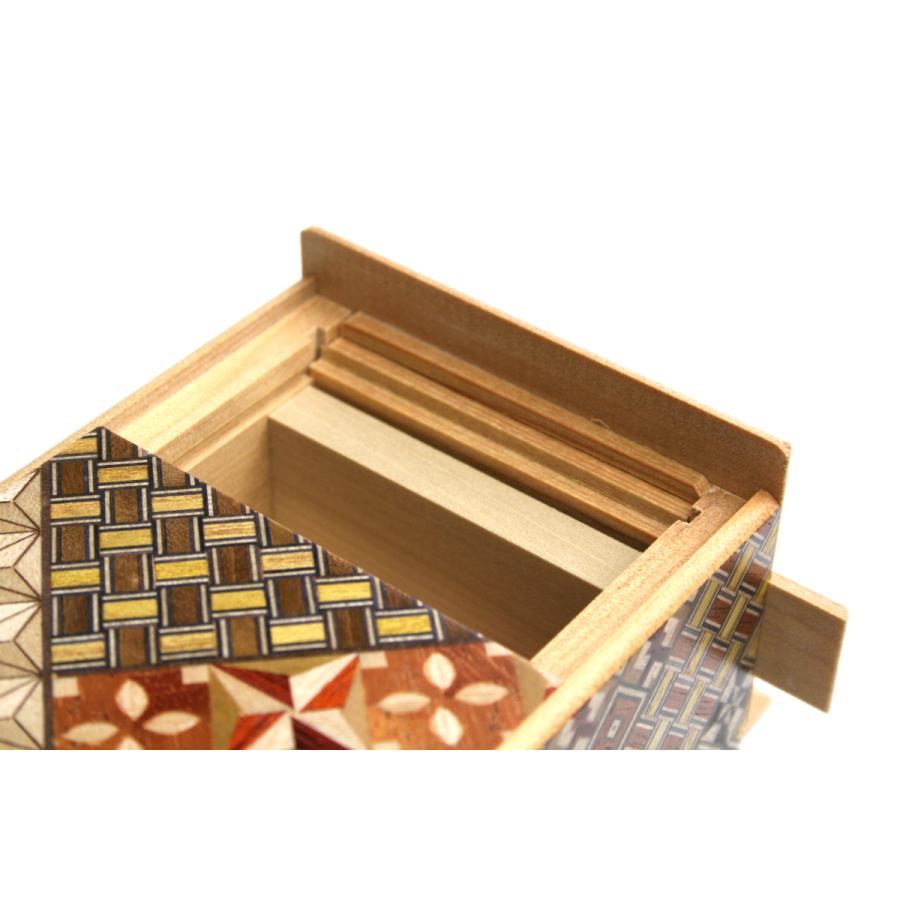 寄木細工 秘密箱21回仕掛け 4寸 小寄木 : 箱根寄木細工 - 通販