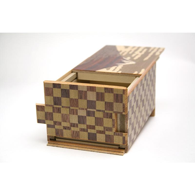 秘密箱21回仕掛け 富士と椿 : 箱根寄木細工 - 通販 - Yahoo!ショッピング