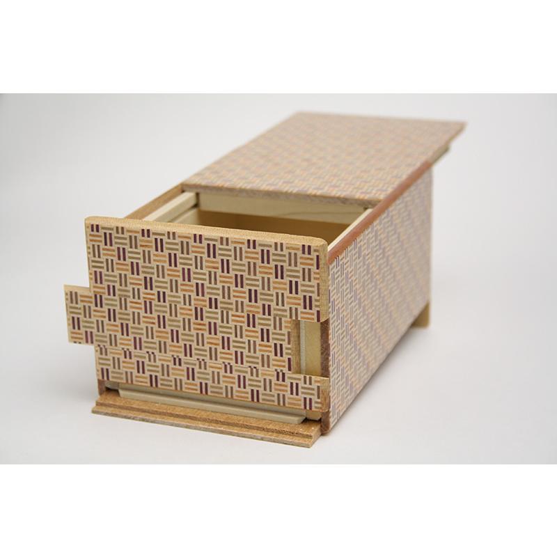 秘密箱21＋1回仕掛け 5寸 二崩し : 箱根寄木細工 - 通販 - Yahoo