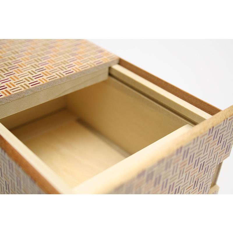 秘密箱21＋1回仕掛け 5寸 二崩し : 箱根寄木細工 - 通販 - Yahoo