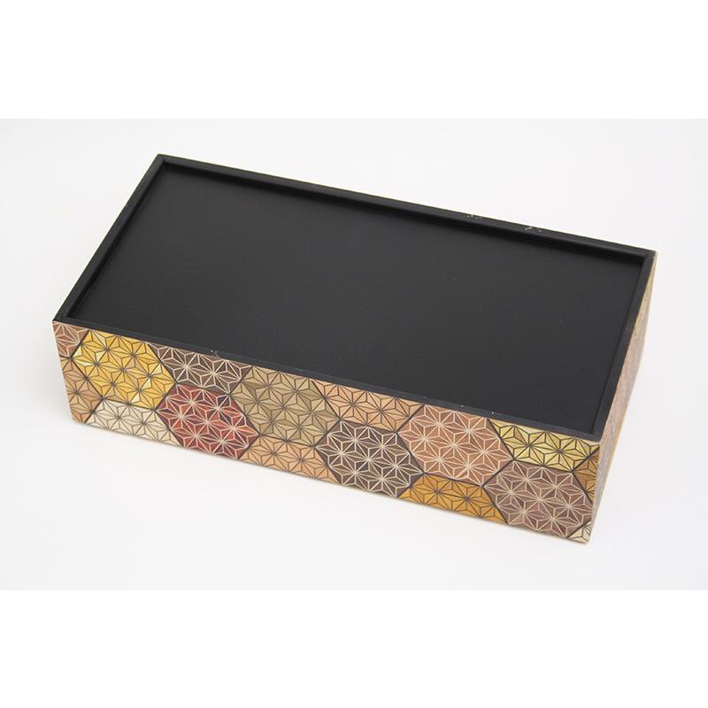 寄木細工ティッシュボックス（亀甲） : 箱根寄木細工 - 通販 - Yahoo