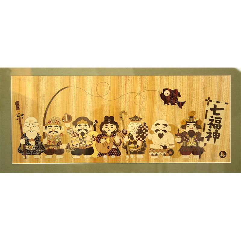 木象嵌 七福神 : 箱根寄木細工 - 通販 - Yahoo!ショッピング