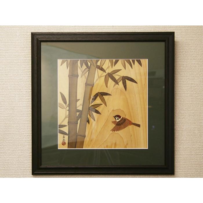 木象嵌 竹すずめ : 箱根寄木細工 - 通販 - Yahoo!ショッピング