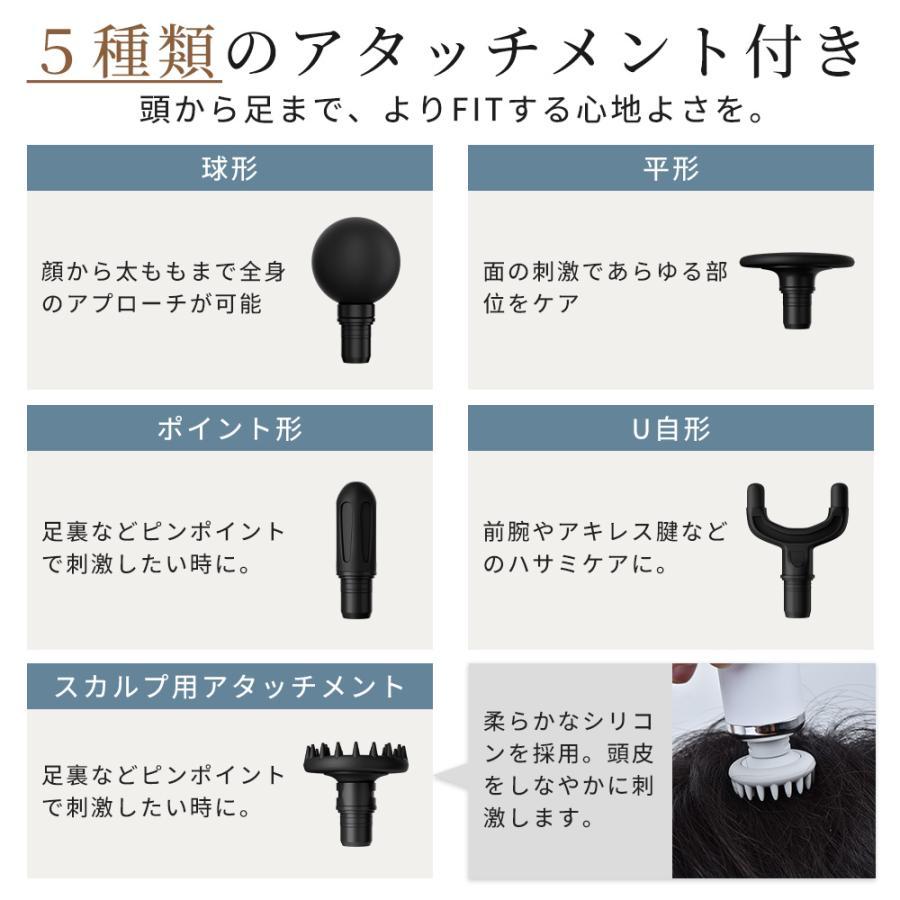 マッサージガン 筋膜リリース ガン マッサージ機 3200rpm 5段階振動