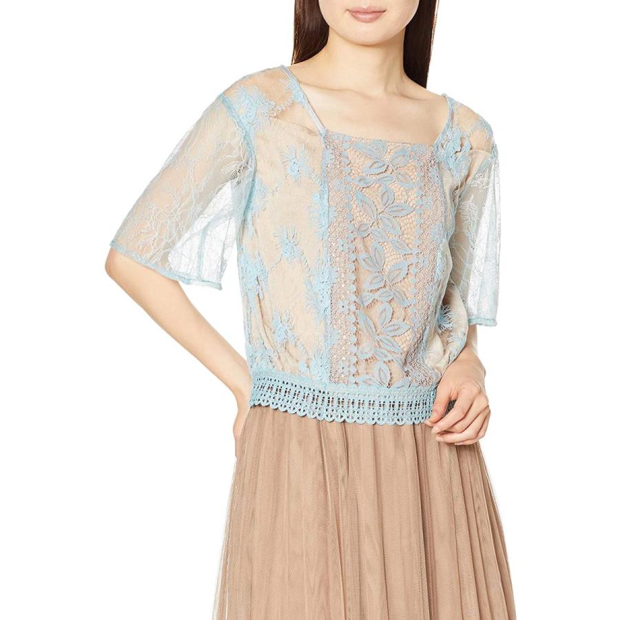 無料長期保証 ラグナムーン ワンピース Ladyシアーレースセットアップドレス レディース アイスブルー 日本 S 日本サイズs相当 激安単価で Kinerjaku Kkp Go Id