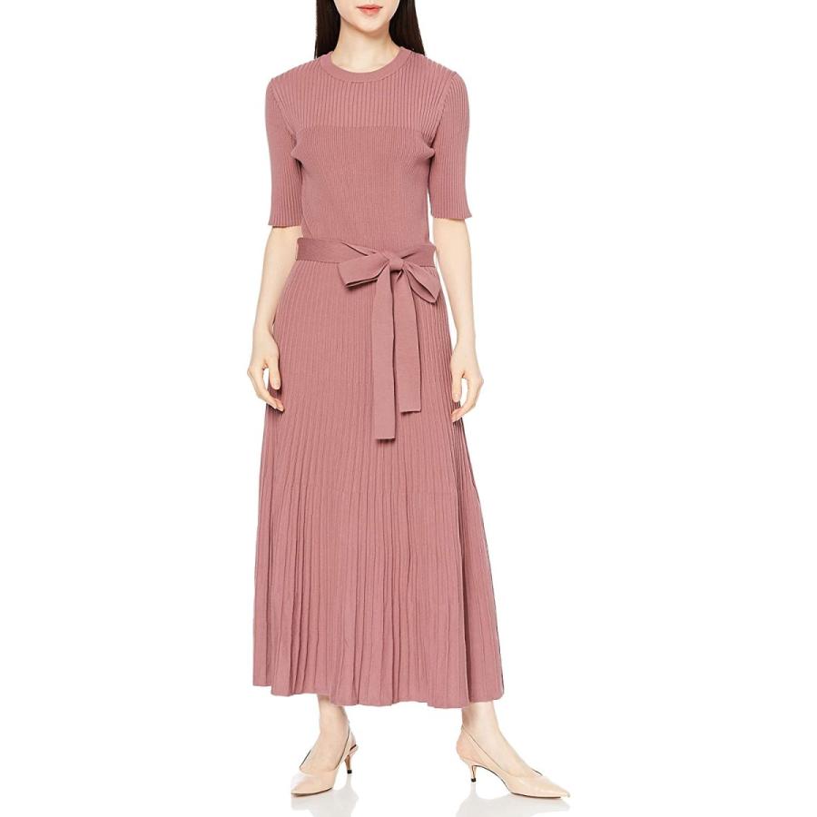 人気第6位 ミラオーウェン 後あきブラウジングリブニットワンピ 09wno レディース Pnk 1 送料無料 早い者勝ち Hotelpangeran Com