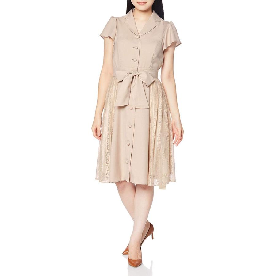 プレミアム レッセパッセ サイドレースシャツop レディース ベージュ 日本 38 日本サイズm相当 短納期対応 Newmatic Ae