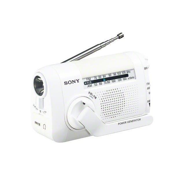 即納在庫あり ＳＯＮＹ　パーソナルオーディオ　ICF-B09/W　(ホワイト)