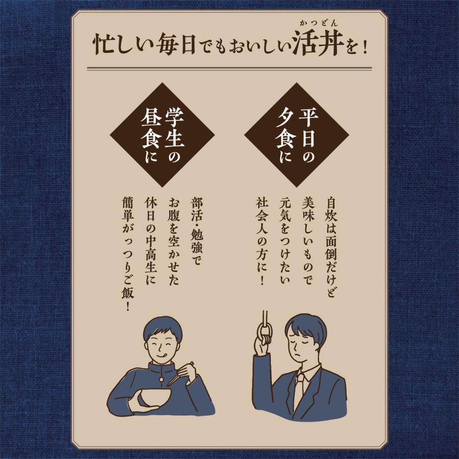 20食セット　『特殊冷凍』かつ丼の具_1
