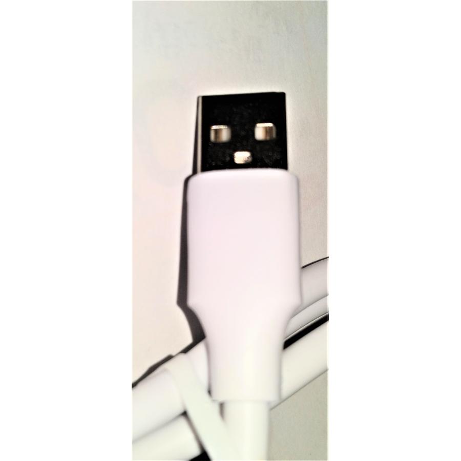 iPhone 充電ケーブル 1m/2mセット品 ホワイト 120W 快適充電 送料無料