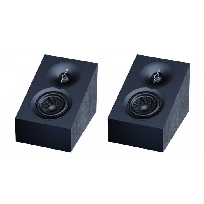 ELAC Debut A 4.3 ブラック・アッシュ/サテン・ブラック ペア 2ウェイ・バスレフ・センタースピーカーの画像