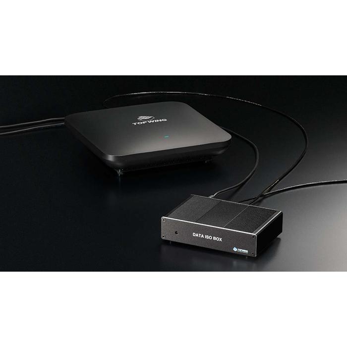 TOP WING DATA ISO BOX+OPT APバンドルセット オーディオ専用ルーター