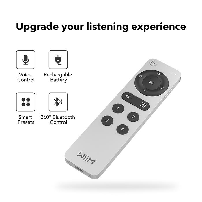 WiiM 【2025年10月3日発売、ご予約受付中】WiiM WiiM voice remote2