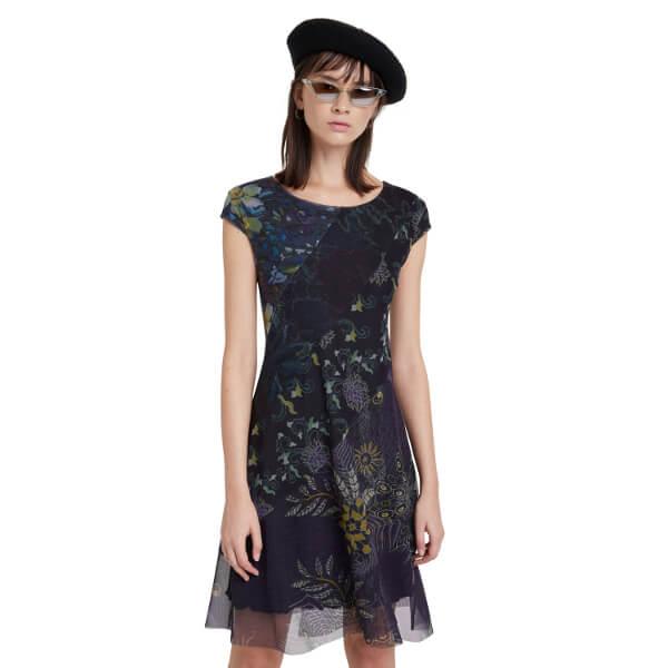 売り切れ必至 デシグアル Desigual ワンピース 秋冬 ネイビー M wwvk61 5057 ヨシダファッションギャラリー 通販 Yahoo ショッピング Rakuten Mdtu Nw Gov Lk