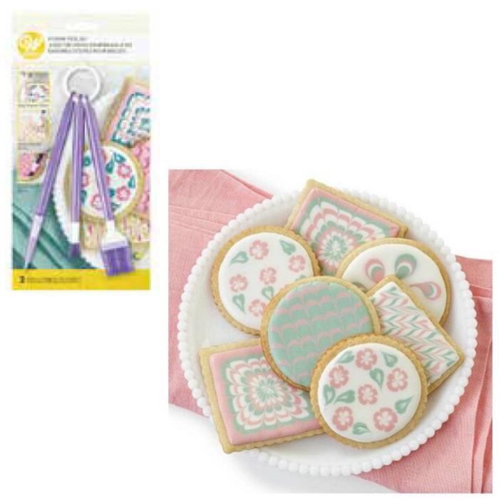 Wilton ウィルトン クッキーツールセット 3PCS アイシングクッキー デコレーション 4097722製菓材料・厨房器具 吉田商店