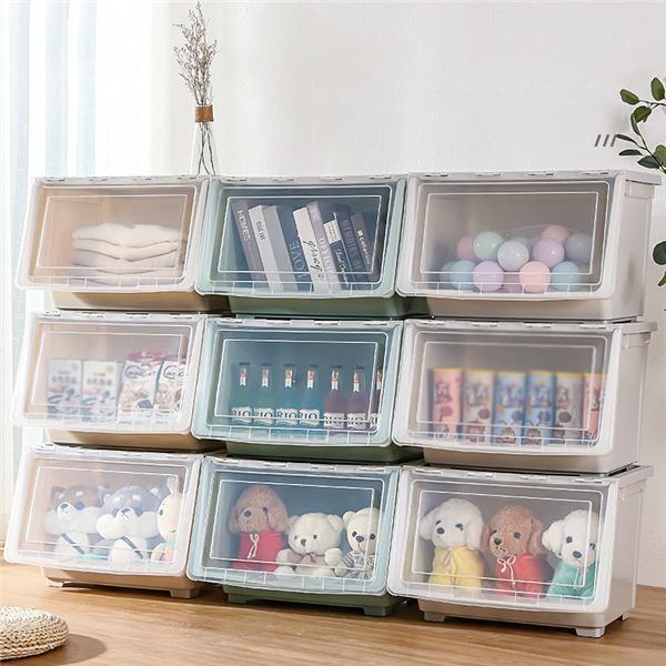 おもちゃ収納 大容量 収納ケース ボックス おしゃれ 見える 窓付き クローゼット シンプル 爆買いセール 透明 おもちゃ箱 蓋付き 子供部屋 積み重ね