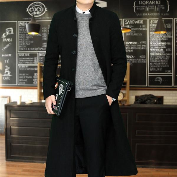 チェスターコート 超ロング丈 メンズ 男性用 スリム 立ち襟 ファッション 無地 ビジネス カジュアル 細身 カッコイイ アウター おしゃれ 29decnckmnwt04 吉田商事 通販 Yahoo ショッピング