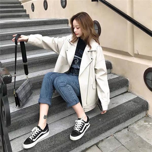 ライダースジャケット レザージャケット レディース 秋冬 革ジャン 合成皮革 代 30代 フェイクレザー アウター おしゃれ 無地 韓国風 機能的 29decvpy10 吉田商事 通販 Yahoo ショッピング