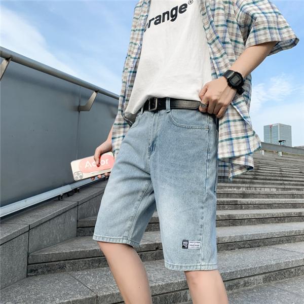 デニムパンツ ハーフパンツ デニム メンズ 太め 短パン ショートパンツ おしゃれ ストレート 五分丈 かっこいい ストレッチ ジーンズ ゆったり 56may21nnzdk05 吉田商事 通販 Yahoo ショッピング