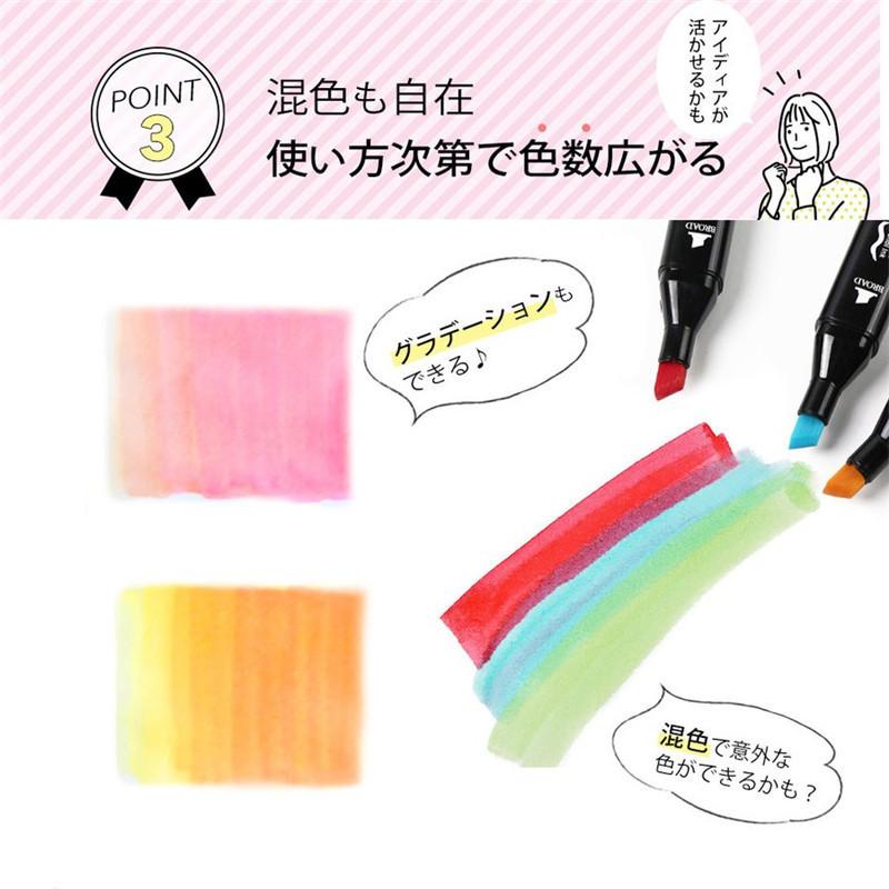 特売 168色 マーカーペン イラストマーカー コピックペン アルコールマーカー 子供 プレゼント 初心者 小学生 大人の塗り絵 美術 手帳 練習用 Whitesforracialequity Org