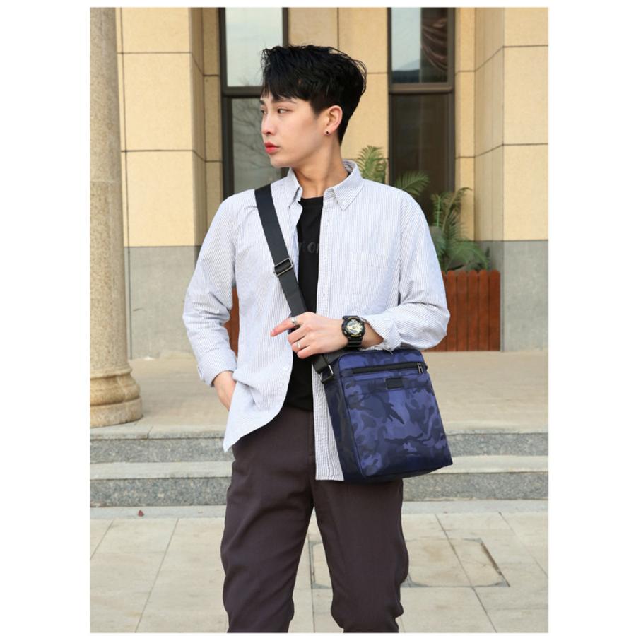 ショルダーバッグ 斜めかけ ナイロン 迷彩柄 ミニショルダー