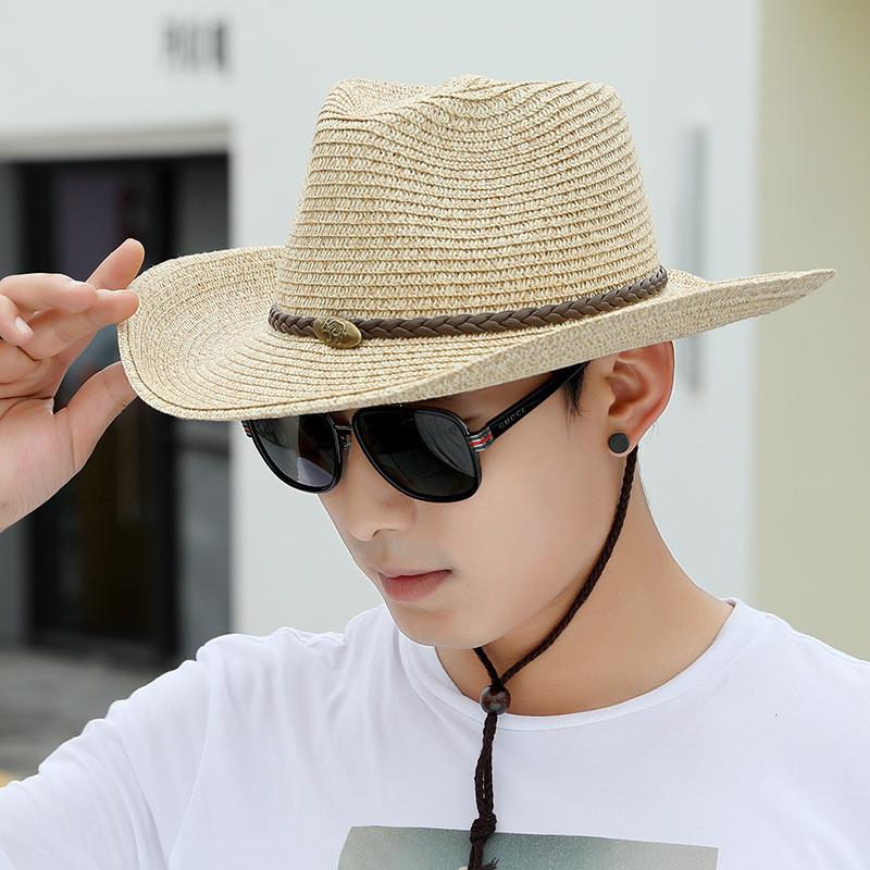 麦わら帽子 帽子 メンズ レディース あご紐付き 中折れ ストローハット UVカット帽子 つば広 熱中症対策 通気性 紳士 涼しい UV対策