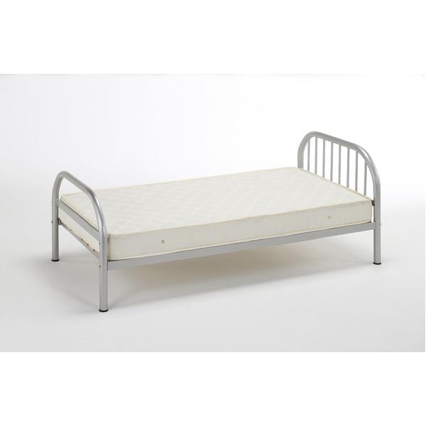 ベッドフレーム 〔シングルサイズ〕 高さ2段階調節可/33.5cm・47.5cm〔代引不可〕