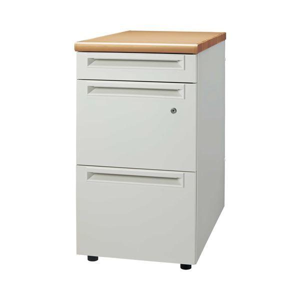 プラス 脇机3段 UJ-047A-A3 WM/W4 引出A(25898円)